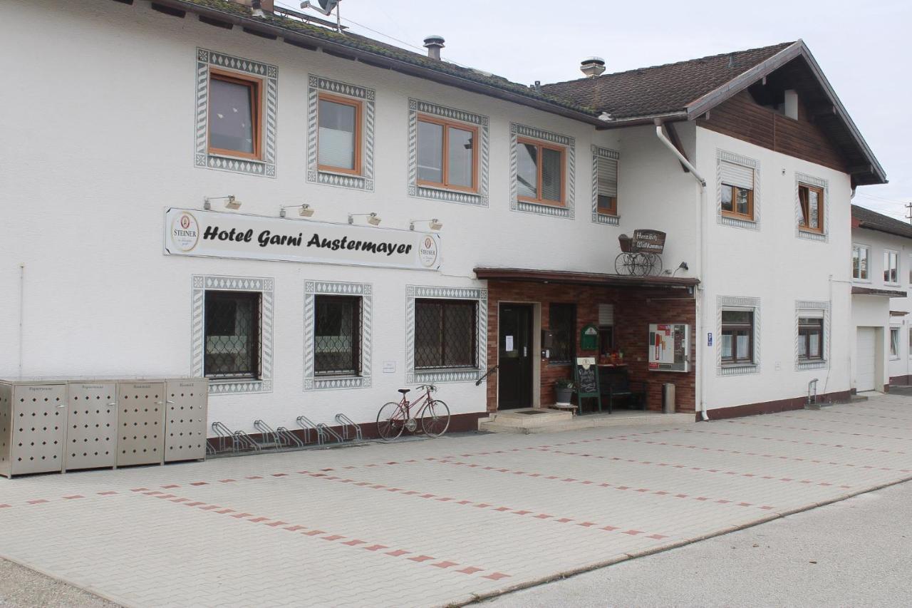 Hotel Garni Austermayer Traunreut Exterior foto